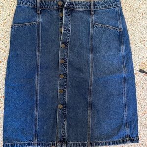 Old Navy Jean Skirt